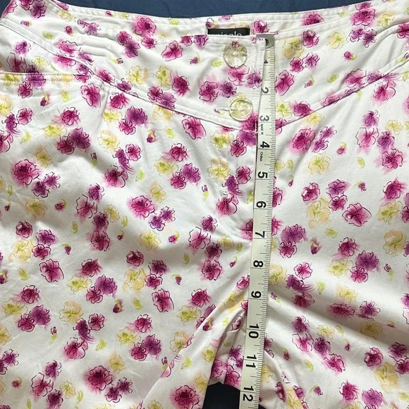 Nicole by Nicole Miller Floral Print Pants - Picture 4 of 7